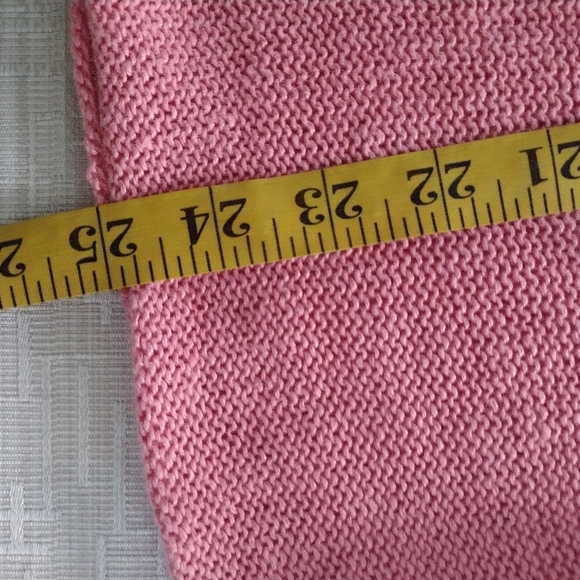 Eileen Fisher Womens Size L Coral 100% Hemp Knit V Neck Sweater - Picture 7 of 7